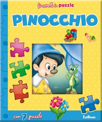 Pinocchio. Finestrelle in puzzle. Ediz. illustrata - Claudio Cernuschi - copertina