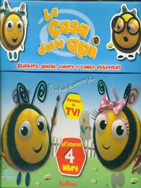 La casa delle api. Con adesivi. Ediz. illustrata - copertina
