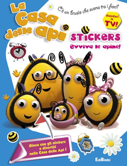 Evviva le apine! La casa delle api. Stickers - copertina