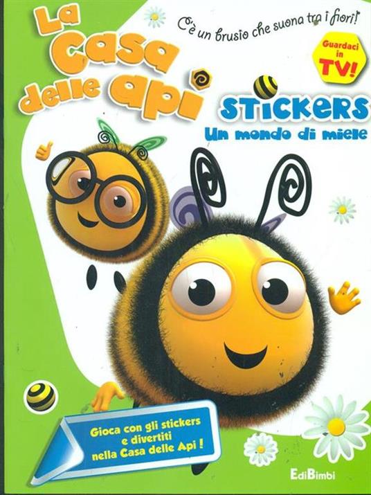 Un mondo di miele. La casa delle api. Stickers - 3