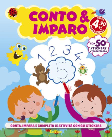 Conto & imparo. Con adesivi - copertina