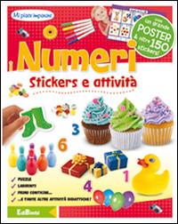 I numeri. Mi piace imparare. Con adesivi - copertina