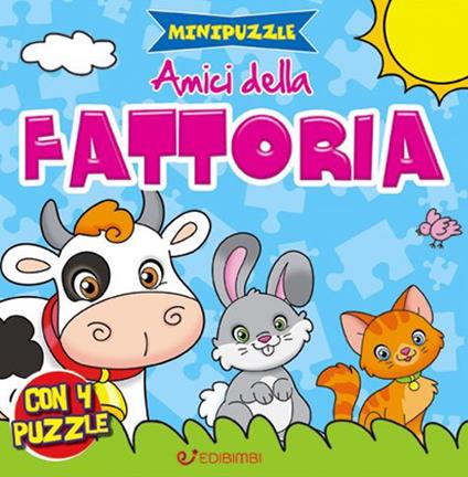 Amici della fattoria. Minipuzzle - copertina