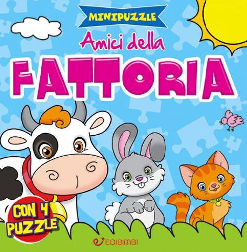 Amici della fattoria. Minipuzzle - copertina