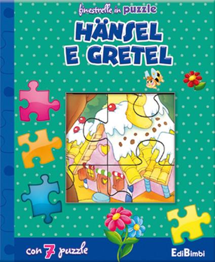Hänsel e Gretel. Finestrelle in puzzle. Ediz. illustrata - Claudio Cernuschi - copertina