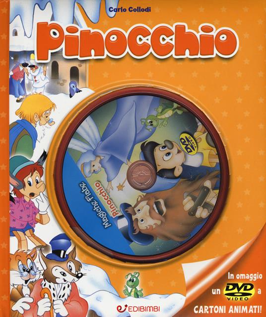 Pinocchio. Ediz. illustrata. Con DVD - Carlo Collodi - copertina