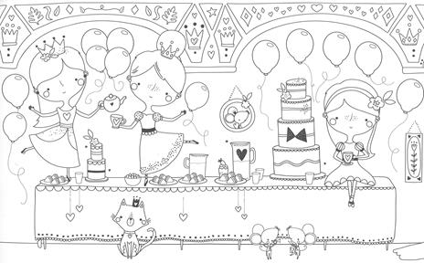 Le principesse. Gioca attacca e colora. Con adesivi. Ediz. a colori - 2