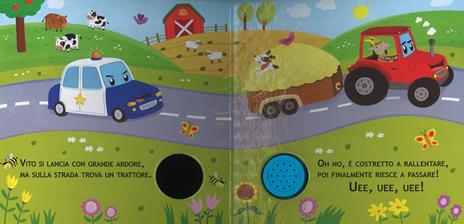 Auto della polizia uee uee! Amici sonori. Ediz. a colori - Christos Skaltsas - 3