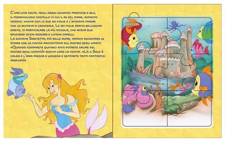 La sirenetta. Finestrelle in puzzle. Ediz. a colori - Claudio Cernuschi - 2
