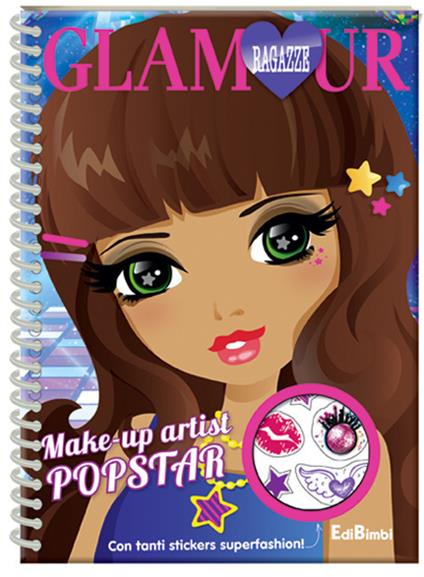 Make-up artist popstar. Ragazze glamour - copertina