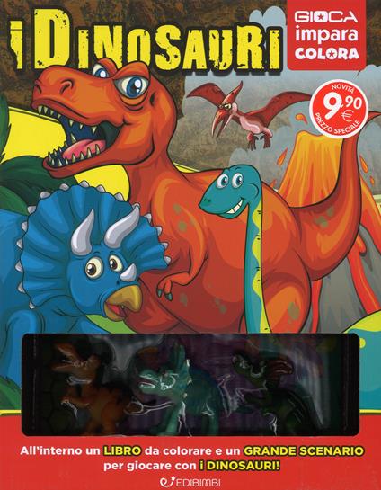 I dinosauri. Ediz. a colori. Con gadget - copertina