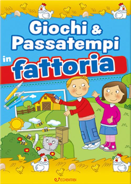 Giochi & passatempi in fattoria - copertina