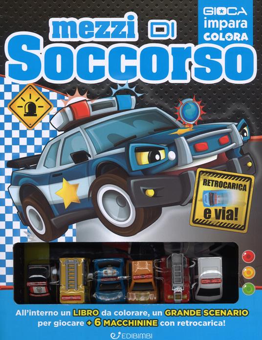 Mezzi di soccorso. Ediz. a colori. Con 6 gadget - copertina