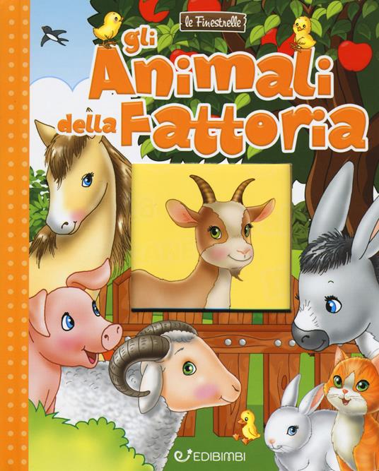 Gli animali della fattoria. Ediz. a colori - copertina