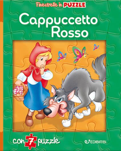 Cappuccetto Rosso. Finestrelle in puzzle. Ediz. a colori - copertina