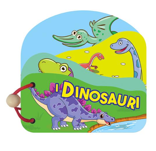I dinosauri. Libri in legno. Ediz. a colori - copertina