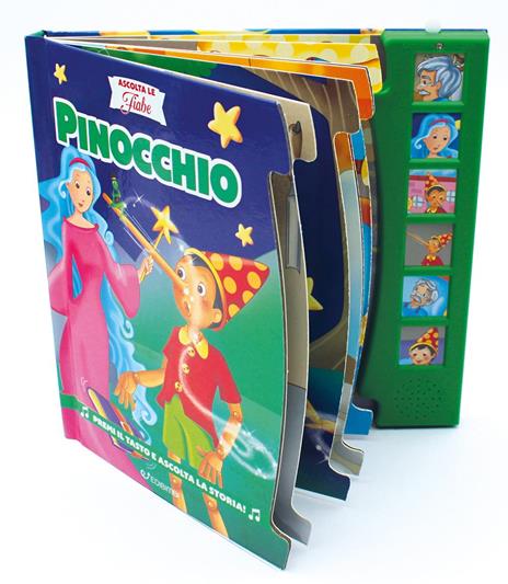 Pinocchio. Ascolta le fiabe. Ediz. a colori - Silvana Canzi - copertina