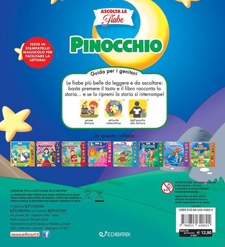 Pinocchio. Ascolta le fiabe. Ediz. a colori - Silvana Canzi - 4