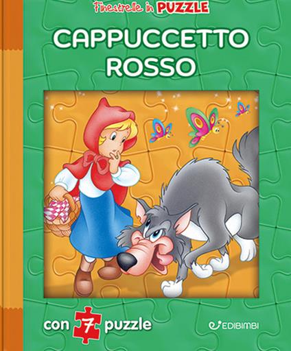 Cappuccetto Rosso. Finestrelle in puzzle. Ediz. a colori - copertina