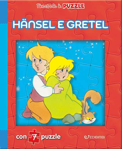 Hänsel e Gretel. Finestrelle in puzzle. Ediz. illustrata - Claudio Cernuschi - copertina