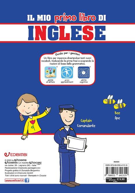 Il mio primo libro di inglese. Imparare è divertente! Ediz. a colori - Donatella Bergamino - 3