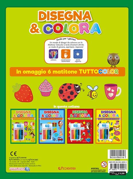 Disegna & colora con matite e temperino. Ediz. illustrata. Con 6 con matite e temperino - 3