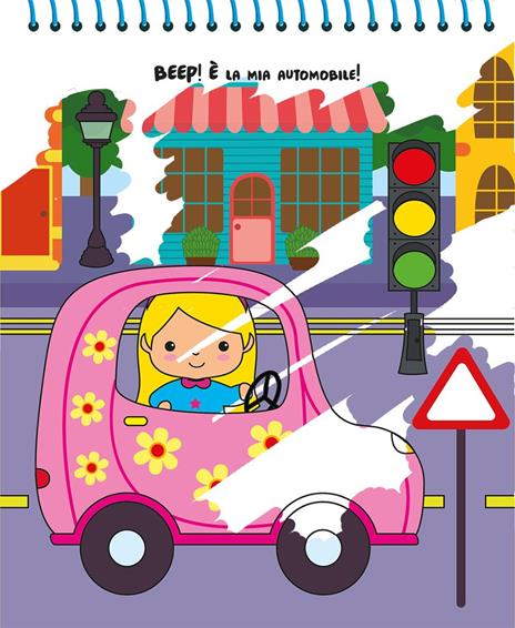 I veicoli. Magicolor. Ediz. a spirale. Con pennarello magico - 2