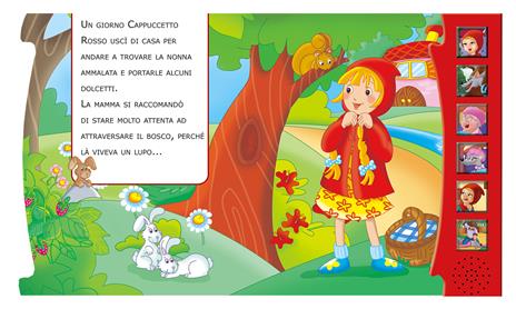 Cappuccetto Rosso. Ascolta le fiabe. Ediz. illustrata - Silvana Canzi - 2