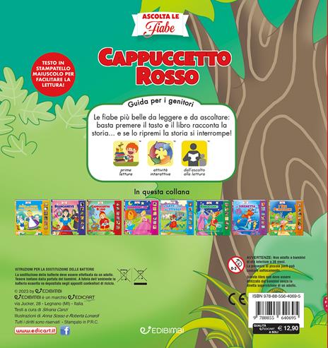 Cappuccetto Rosso. Ascolta le fiabe. Ediz. illustrata - Silvana Canzi - 3