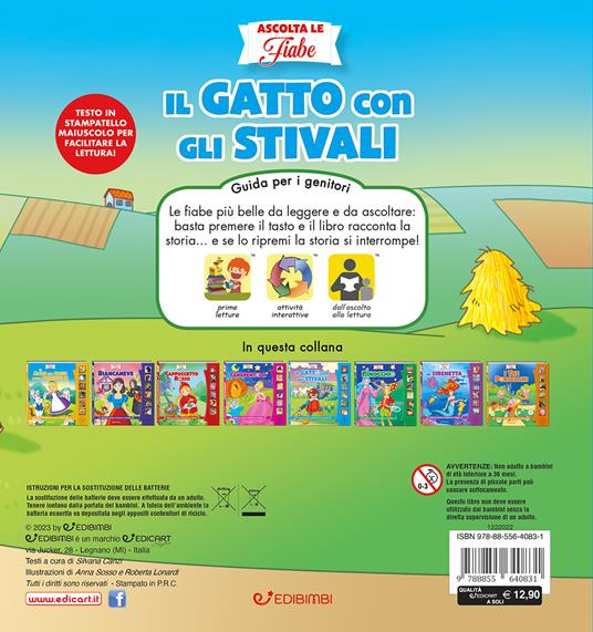 Il gatto con gli stivali. Ascolta le fiabe. Ediz. a colori - Silvana Canzi - 3