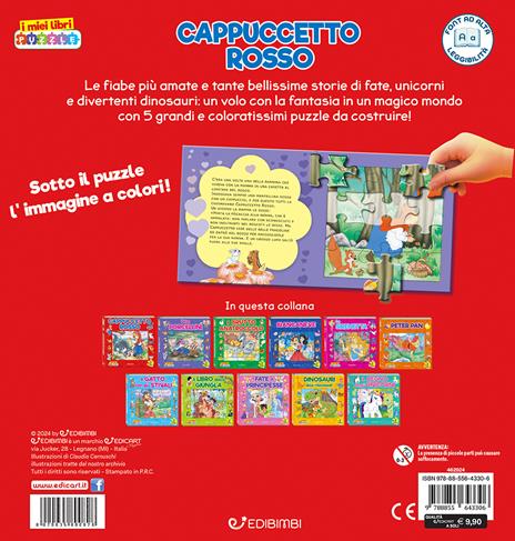 Cappuccetto rosso. I miei libri puzzle. Ediz. a colori - Claudio Cernuschi - 3