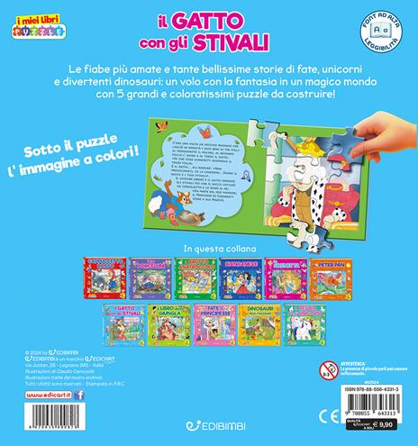 Il gatto con gli stivali. I miei libri puzzle. Ediz. illustrata - Claudio Cernuschi - 3
