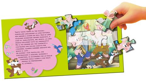I tre porcellini. I miei libri puzzle. Ediz. a colori - 2