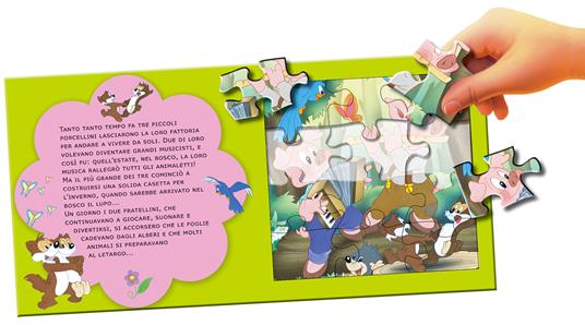 I tre porcellini. I miei libri puzzle. Ediz. a colori - 2