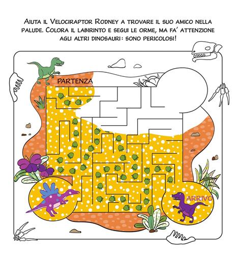 I dinosauri. Disegni magici. Ediz. illustrata. Con pennarello magico - 2