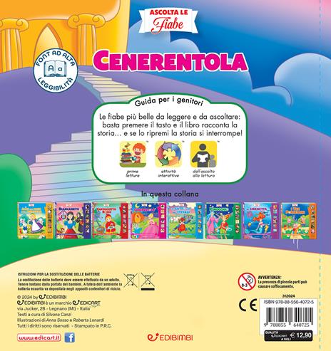 Cenerentola. Ascolta le fiabe. Ediz. a colori - 3