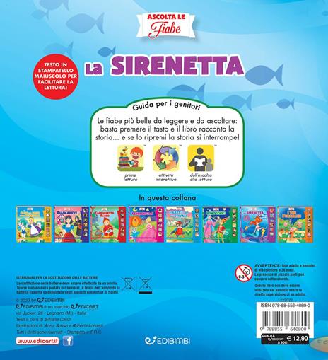 La Sirenetta. Ascolta le fiabe. Ediz. a colori - 3