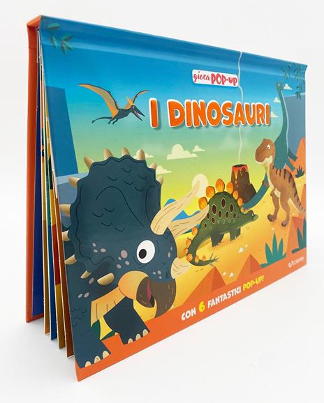 I dinosauri. Gioca pop-up. Ediz. a colori - copertina