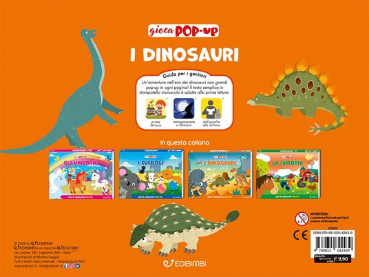 I dinosauri. Gioca pop-up. Ediz. a colori - 4