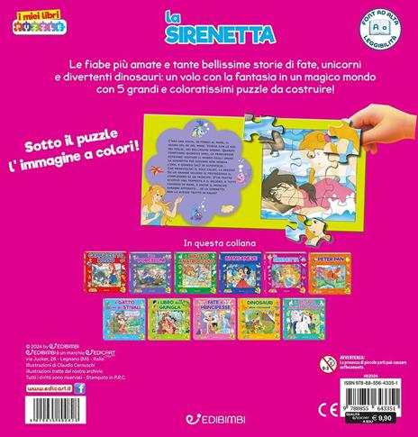 La sirenetta. I miei libri puzzle. Ediz. a colori - Claudio Cernuschi - 6