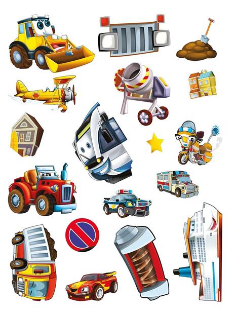 Il grande libro stickers dei veicoli. Ediz. a colori - 2