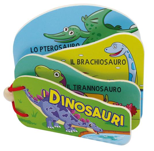 I dinosauri. Libri in legno sagomati. Ediz. a colori - copertina
