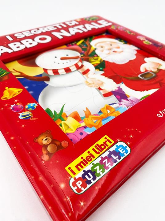 I segreti di Babbo Natale. I miei libri puzzle. Ediz. a colori - copertina