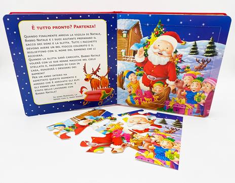 I segreti di Babbo Natale. I miei libri puzzle. Ediz. a colori - 2