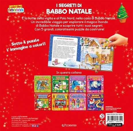 I segreti di Babbo Natale. I miei libri puzzle. Ediz. a colori - 4