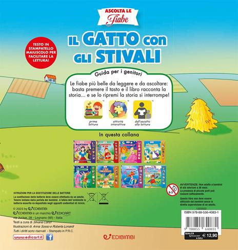 Il gatto con gli stivali. Ascolta le fiabe. Ediz. a colori - Silvana Canzi - 4