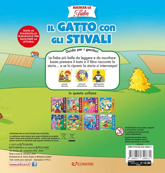 Il gatto con gli stivali. Ascolta le fiabe. Ediz. a colori - Silvana Canzi - 4