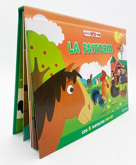 La fattoria. Gioca pop-up. Ediz. a colori - copertina