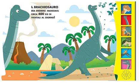 Il mio libro sonoro dei dinosauri. Ediz. illustrata - 2