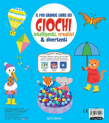 Il mio grande libro dei giochi intelligenti, creativi & divertenti. Ediz. a colori - 3